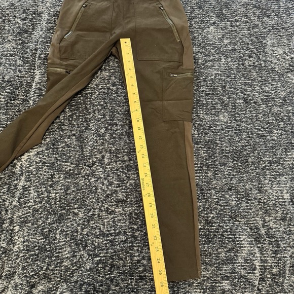 Athleta Headlands Hybrid Cargo-4P-Black Leggings Zip Pockets-Hiking-Fitness-Gym - Picture 3 of 7